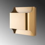 Opviq Lámpara de Pared de Metal Dorado Bera - 15302